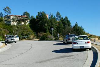 Bugsy Siegel's House from the street in Hollywod