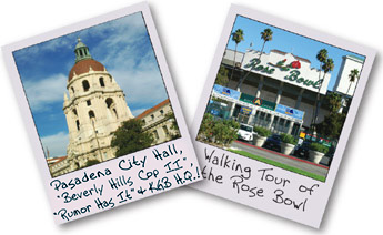 Pasadena's City Hall has been used in many movies including Beverly Hills Cop II, Rumor Has It, and countless times as the Russian K.G.B. Headquarters Building!