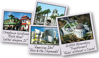 Chinatown, Union Station, Disney Music Hall, Griffith Observatory