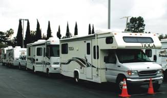 Rose Parade Parking for RVs